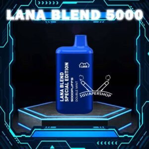 LANA BLEND 5000 SPECIAL EDITION DISPOSABLE - SG VAPER SHOP SINGAPORE Lana Blend 5000 Special Edition Disposable Vape  is a compact and stylish disposable vape kit that offers a convenient and satisfying vaping experience, it is perfect for those who prefer a simple yet stylish look. One of the standout features of the Lanabar 5000 is its flavor options. The device offers a range of flavors to choose from, each with its own unique taste profile. The flavors are well-balanced and do not contain any harsh or irritant ingredients, making for a smooth and enjoyable vaping experience. Whether you prefer sweet, fruity, or menthol flavors, the the Lanabar 5000 has something for everyone. Another advantage of the the Lanabar 5k is its size and portability. The device is small and lightweight, making it easy to carry in your pocket or bag. It’s perfect for those who need a discreet and convenient vaping solution, whether you’re at work, home, or on the go. The disposable design also means that you don’t have to worry about replacing parts or cleaning the device, making it a hassle-free option for those who want a simple and straightforward vaping experience. Specifications : Puff : 5000 Puffs Nicotine : 3% Capacity : 13ml Battery : 850mAh Charging : Rechargeable with Type C ⚠️LANA BLEND 5000 DISPOSABLE FLAVOUR LINE UP⚠️ Aloe Yogurt Chrysanthemum Tea Double Mint Grape Apple Ice Grape Bubblegum Grape Honey Ice Lemon Tea Mango Peach Ice Sea Salt Lemon Strawberry Mango Ice Tie Guan Yin Yakult Watermelon Bubblegum Honeydew Watermelon Pomelo White Tea SG VAPE COD SAME DAY DELIVERY , CASH ON DELIVERY ONLY. 💬 Buying More? Bulk Orders Welcome! Message the seller directly via [Text SG VAPE RSHOP - WhatsApp] for faster arrangement. 📲 Don’t Miss Out! Get daily product news and promo updates — [Join Our Telegram Channel].