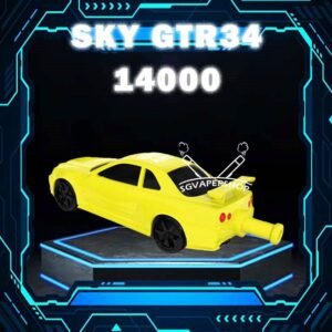 SKY GTR34 14000 DISPOSABLE The Sky GTR34 14000 Disposable Pod Device possesses 25ml pre-filled e-juice with various flavor to meet your different needs. Powered by 650mAh high voltage battery, Sky R34 Disposable Pod Kit can provide about 14000 puffs. With constant output and consistent taste system , This Vape will bring you real and smooth taste, massive Clouds and solid throat hit. Just get the Sky R34 14000 Vape got the more outstanding and ultimate flavor than other disposable pod kit. Specification : Puff : 14,000 Puffs Capacity : 25ml Rechargeable Battery 650mAh Charging Port: Type-C Nicotine Percent : 5% ⚠️SKY GTR34 14000 FLAVOUR LINE UP⚠️ Grape Blackcurrant Sour Bubblegum Honeydew Watermelon Double Mango Lemon Cola Gummy Bear Mix Berries Mango Grape Mango Lychee Solero Lime SG VAPE COD SAME DAY DELIVERY , CASH ON DELIVERY ONLY. TAKE BULK ORDER /MORE ORDER PLS CONTACT ME : SGVAPERSHOP VIEW OUR DAILY NEWS INFORMATION VAPE : TELEGRAM CHANNEL