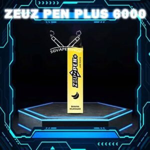 ZEUZ PEN PLUS 6000 Puffs Disposable Vape –Sg Vaper Shop Ready stock in Singapore Experience refined vaping with the ZEUZ PEN PLUS 6000 Puffs Disposable Vape, now in Singapore with immediate delivery. This slim, rechargeable pen-style device combines minimalist elegance with powerful flavour output, offering up to 6000 satisfying puffs at 3% nicotine strength across 17 distinctive flavours. Compact Luxury, Everyday Performance Designed for both style and practicality, the ZEUZ PEN PLUS slips easily into your pocket while delivering consistent clouds and smooth throat hits. Perfect for vapers seeking a blend of sophistication and convenience. With a 500mAh rechargeable battery and Type-C fast charging, you can enjoy extended use without the waste of single-use devices — making it both cost-efficient and eco-friendly. The top 5 best seller flavour are Tie Guan Yin,Mint Extra, Watermelon Cherry, Grape and Lemon Bubblegum. Zeus Pen remain same cooling level as Zeuz bar 9100. Specifications : Puff Count: 6000 Nicotine Strength: 3% E-liquid Capacity: 9ml Battery: 500mAh Rechargeable Charging: Type-C Fast Charge Type: Disposable, Rechargeable Vape Pen Available Flavours : Apple Banana Milkshake Extra Mint Honeydew Melon Hazelnut Coffee Icy Grape Ice Lychee Lemon Cola Lemon Bubblegum Red Bull Strawberry Ice Cream Triple Mango Tie Guan Yin The Real Rootbeer Watermelon Watermelon Candy Yakult Order the ZEUZ PEN PLUS 6000 today and enjoy an elegant, high-performance vaping experience delivered straight to your place. 💬 Buying More? Bulk Orders Welcome! Message the seller directly via [WhatsApp Us] for faster arrangement. 📲 Don’t Miss Out! Get daily product news and promo updates — [Join Our Telegram Channel].
