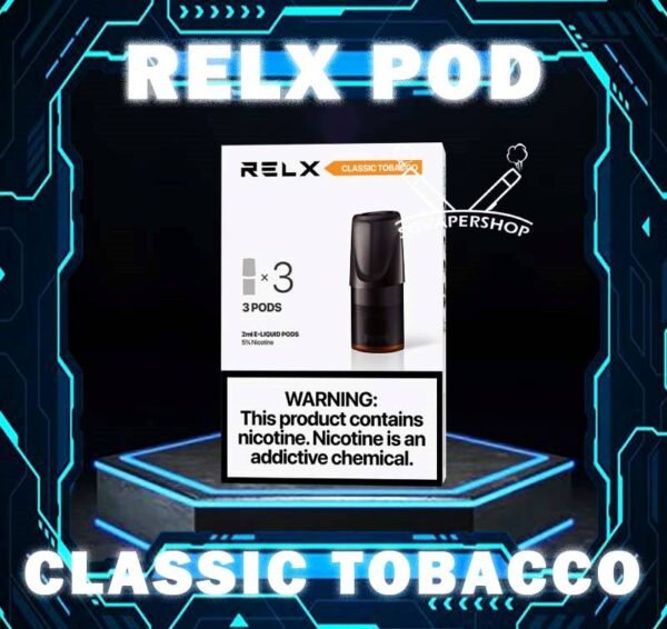 RELX CLASSIC POD The RELX CLASSIC pod are made from organic nicotine, providing high-quality nicotine salts for a premium e-juice experience. The RELX Difference RELX combines cutting edge, next generation vaping technology with stylish, minimalist designs to give you products that are more elegant and sophisticated than you can find in any other online vapor store. Discover out signature Classic Tobacco , Cool Mint 5% Nicotine flavor, alongside popular options like Relx Pod Watermelon Ice, Tangy Grape , Tie Guan Yin , Jasmine Green Tea, Strawberry Burst, and Peach Oolong. For those craving extra sweetness, you can also enjoy Coke or Honeydew flavors. Specifications : Nicotine : 3% / 5% Capacity : 2ml Ceramic atomizing technology for authentic flavor and throat hit sensation ⚠️Relx Classic Pod Compatible Device With⚠️ Dark Rider 3s Device DD Cube Device DD Touch Device Instar Device Kizz Device Relx Classic Device Sp2 Blitz Device Sp2 Legend Device Sp2 M Series Device ⚠️RELX CLASSIC POD FLAVOUR LINE UP⚠️ Classic Tobacco 5% Cool Mint 5% Coke Grape Green Bean Honeydew Icy Slush Passion Fruit Peach Oolong Watermelon Strawberry Burst Jasmine Green Tea (Ice) Tie Guan Yin Tea (Ice) SG VAPE COD SAME DAY DELIVERY , CASH ON DELIVERY ONLY. TAKE BULK ORDER /MORE ORDER PLS CONTACT ME : SGVAPERSHOP VIEW OUR DAILY NEWS INFORMATION VAPE : TELEGRAM CHANNEL