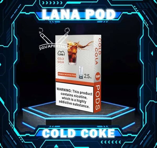 LANA POD FLAVOUR - SG VAPER SHOP Lana replacement pre-filled pod FLAVOUR  from Lanavape used for lana device, or some pod device which mouthpiece size as same as Lana pods.It's made of PCTG and ceramic coil and comes with leakproof design. Besides, It filled with 2.5ml capacity nicotine salt with various fruity flavors, which meet your dairy needs. The transparent pod comes with random LED light color when you inhaling, bring you extra cooling vaping experience. One pod can smoke about 500 to 600 times. After smoking, you can directly discard and replace the next one. Specifications : Nicotine 3% Capacity 2.5ml per pods Package Included : 1 Pack of 3 Pods ⚠️LANA POD COMPATIBLE DEVICE WITH⚠️ DARK RIDER 3S DEVICE DD CUBE DEVICE LANA DEVICE INSTAR DEVICE RELX CLASSIC DEVICE SP2 BLITZ DEVICE SP2 LEGEND DEVICE SP2 M SERIES DEVICE WUUZ DEVICE ZEUZ DEVICE ⚠️LANA POD FLAVOUR LINE UP⚠️ Berry Grapefruit Berry Blast BlueBerry Ice Cantaloupe Iced Coffee Cold Coke Cranberry Juice Popsicle Icy Slush Guava Iced Tea Jasmine Long Jing Juicy Grape Kiwi Iced Lychee Iced Mango Mango Milkshake Mango Passion Fruit Mineral Water Mung Bean Oolong Tea Orange Ice Passion Fruit Sweet Peach Peach Grape Banana Peppermint Pineapple Red Wine Rootbeer Skittles Sour Apple Strawberry Milk Strawberry Watermelon Surfing Lemon Taro Ice Cream Tie Guan Yin Lush Ice (Watermelon) SG VAPE COD SAME DAY DELIVERY , CASH ON DELIVERY ONLY. TAKE BULK ORDER /MORE ORDER PLS CONTACT ME : SGVAPERSHOP VIEW OUR DAILY NEWS INFORMATION VAPE : TELEGRAM CHANNEL