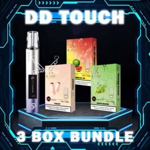 DD TOUCH BUNDLE 110 - VAPE SINGAPORE SG COD The DD TOUCH BUNDLE 110 Package include : 1x DD-TOUCH Device 3x Pod Flavour (3pcs Per Pack) Free Delivery Dark rider Vape In order to bring the most unique and cutting-edge technology experience to customers. DD Touch has been constantly making the most unique design elements in electronic atomizing rods and bomb-changing atomizing bomb products. DD Touch device also is dark rider series new vape , outsell is made of space aluminum, with obvious aroma experience and cool lighting effect. It has global initiative touch screen to adjust high and low power also. The lower power of 7.5w can bring fine smoke and soft taste, and the high power which is 10w can bring more smoke, more fragrant and fuller taste. The screen will display battery level, and 5V/0.8A fast charging, fully charged in half an hour. Specification : Low Power: 7w Hight power: 10w Rechargeable via Type C cable ⚠️DD TOUCH DEVICE COLOR LINE UP⚠️ Beast Black Adam Blade Flash Legend Loki Thor Ultra Vision Winter Soldier ⚠️CHOOSE BUNDLE POD FLAVOUR BRAND⚠️ SP2 POD LANA POD R-ONE POD SG VAPE COD SAME DAY DELIVERY , CASH ON DELIVERY ONLY. TAKE BULK ORDER /MORE ORDER PLS CONTACT ME : SGVAPERSHOP VIEW OUR DAILY NEWS INFORMATION VAPE : TELEGRAM CHANNEL