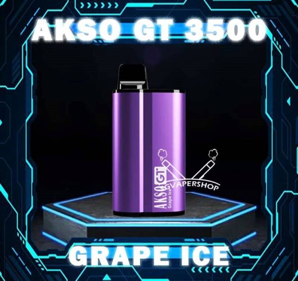 AKSO GT 3500 DISPOSABLE - SG VAPER SHOP Buy Akso GT 3500 puffs disposable vape in Singapore. It comes in 17 flavors with 5% nicotine strength. Suitable for those who are looking to quit smoking. Discover out signature Mint Ice flavor, alongside popular options like Infinity Pod Watermelon Ice, Grape Ice, Apple Caramel , Nutty Tobacco, Coffee, and Sirap Bandung. For those craving extra sweetness, you can also enjoy Root Beer or Energy Drink flavors. Specification : Nicotine: 50mg (5%) Approx. 3500 puffs Capacity 12ml Adjustable Airflow Rechargeable Battery 650mAh Charging Port: Type-C Port ⚠️AKSO GT 3500 FLAVOUR LINE UP⚠️ Apple Caramel Coffee Energy Drink Grape Ice Guava Lemon Tart Lychee Mango Ice Mint Nutty Tobacco Peanut Butter Pink Zest Root Beer Sirap Bandung Strawberry Cheesecake Watermelon Ice Yam Biscuit SG VAPE COD SAME DAY DELIVERY , CASH ON DELIVERY ONLY. TAKE BULK ORDER /MORE ORDER PLS CONTACT ME : SGVAPERSHOP VIEW OUR DAILY NEWS INFORMATION VAPE : TELEGRAM CHANNEL