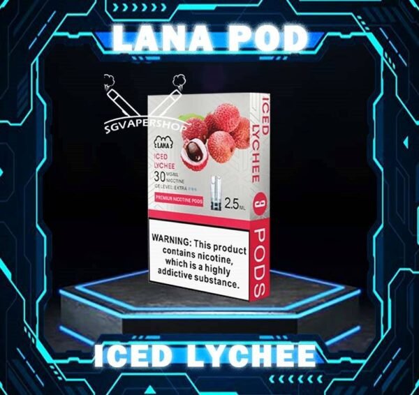 LANA POD FLAVOUR - SG VAPER SHOP Lana replacement pre-filled pod FLAVOUR  from Lanavape used for lana device, or some pod device which mouthpiece size as same as Lana pods.It's made of PCTG and ceramic coil and comes with leakproof design. Besides, It filled with 2.5ml capacity nicotine salt with various fruity flavors, which meet your dairy needs. The transparent pod comes with random LED light color when you inhaling, bring you extra cooling vaping experience. One pod can smoke about 500 to 600 times. After smoking, you can directly discard and replace the next one. Specifications : Nicotine 3% Capacity 2.5ml per pods Package Included : 1 Pack of 3 Pods ⚠️LANA POD COMPATIBLE DEVICE WITH⚠️ DARK RIDER 3S DEVICE DD CUBE DEVICE LANA DEVICE INSTAR DEVICE RELX CLASSIC DEVICE SP2 BLITZ DEVICE SP2 LEGEND DEVICE SP2 M SERIES DEVICE WUUZ DEVICE ZEUZ DEVICE ⚠️LANA POD FLAVOUR LINE UP⚠️ Berry Grapefruit Berry Blast BlueBerry Ice Cantaloupe Iced Coffee Cold Coke Cranberry Juice Popsicle Icy Slush Guava Iced Tea Jasmine Long Jing Juicy Grape Kiwi Iced Lychee Iced Mango Mango Milkshake Mango Passion Fruit Mineral Water Mung Bean Oolong Tea Orange Ice Passion Fruit Sweet Peach Peach Grape Banana Peppermint Pineapple Red Wine Rootbeer Skittles Sour Apple Strawberry Milk Strawberry Watermelon Surfing Lemon Taro Ice Cream Tie Guan Yin Lush Ice (Watermelon) SG VAPE COD SAME DAY DELIVERY , CASH ON DELIVERY ONLY. TAKE BULK ORDER /MORE ORDER PLS CONTACT ME : SGVAPERSHOP VIEW OUR DAILY NEWS INFORMATION VAPE : TELEGRAM CHANNEL