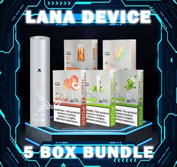 LANA DEVICE BUNDLE 85 - SG VAPER SHOP The LANA DEVICE BUNDLE 85 Package include : 1x Device 5x Box Infinity pod Flavour (3pcs Per Pack) Lana device , Pod Flavour Vape is a simple and stylish electronic cigarette device, it is light and convenient, compact, comfortable and easy to carry. It can be used with a lana pod (or a pod of the same size as a lana pod), whether you are a novice or a professional, it can be easily used. The Pod Flavour use Lana SG ,Vape Singapore . Specifications : Lana Electronic Cigarette Equipment With Lana Pod Inhalation Activation  280mah Battery Rechargeable Metal Frosted Texture Shell Usb Charging Battery Indicator Led Breathing Light ⚠️LANA POD FLAVOUR LINE UP⚠️ Berry Grapefruit Berry Blast BlueBerry Ice Cantaloupe Iced Coffee Cold Coke Cranberry Juice Popsicle Icy Slush Guava Iced Tea Jasmine Long Jing Juicy Grape Kiwi Iced Lychee Iced Mango Mango Milkshake Mango Passion Fruit Mineral Water Mung Bean Oolong Tea Orange Ice Passion Fruit Sweet Peach Peach Grape Banana Peppermint Pineapple Red Wine Rootbeer Skittles Sour Apple Strawberry Milk Strawberry Watermelon Surfing Lemon Taro Ice Cream Tie Guan Yin Lush Ice (Watermelon) SG VAPE COD SAME DAY DELIVERY , CASH ON DELIVERY ONLY. TAKE BULK ORDER /MORE ORDER PLS CONTACT ME : SGVAPERSHOP VIEW OUR DAILY NEWS INFORMATION VAPE : TELEGRAM CHANNEL