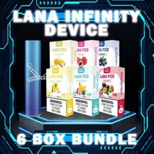 LANA INFINITY BUNDLE 120 The LANA INFINITY BUNDLE 120 Package include : 1x LANA INFINITY DEVICE 6x Pods Flavour (3pcs Per Pack) Free Delivery The Lana Infinity Device uses type-c connectors, which quick fully charged in shorter time. Compatible with 4th & 5th generation pod flavours. Atomization equipment is stable, bringing a good vaping experience. Lana simplified device is a simple and stylish electronic cigarette device, it is light and convenient, compact, comfortable and easy to carry. It can be used with a lana pod (or a pod of the same size as a lana pod), whether you are a novice or a professional, it can be easily used. The lana simplified device is equipped with a charging cable and a recyclable rechargeable battery, which can easily last for a whole day on a single charge. The appearance is made of metal frosted technology, which brings you a perfect experience. In addition, the lana simplified device is available in a variety of colors to match your Travel in style ⚠️LANA INFINITY DEVICE COLOR LINE UP⚠️ Black Blue Cyan Red Whtie ⚠️LANA INFINITY POD FLAVOUR LINE UP⚠️ Berry Blast Blueberry Coke Energy Drink Ice Lychee Juicy Grape Mango Milkshake Passion Fruit Peach Peach Grape Banana Sea Salt Lemon Sprite Strawberry kiwi Strawberry Milk Strawberry Watermelon Taro Ice Cream Tie Guan Yin Watermelon SG VAPE COD SAME DAY DELIVERY , CASH ON DELIVERY ONLY. TAKE BULK ORDER /MORE ORDER PLS CONTACT ME : SGVAPERSHOP VIEW OUR DAILY NEWS INFORMATION VAPE : TELEGRAM CHANNEL