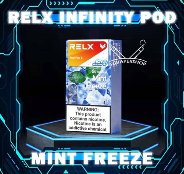 RELX INFINITY POD RELX Infinity pod come in a wide range of flavors with a massive 2ml capacity for its pre-filled nicotine salt e-juice pods that lasts approximately 650 puffs. Discover out signature Menthol Xtra 5% Nicotine flavor, alongside popular options like Infinity Pod Watermelon Ice, Tangy Grape , Mint Freeze , Jasmine Green Tea, Strawberry Burst, and Oolong Tea. For those craving extra sweetness, you can also enjoy Root Brew or Dark Sparkle flavors. Specifications : Capacity: 2ml Life Span: 500-650 puff Package Include : 1 Pack of 3 Pods ⚠️RELX INFINITY POD FLAVOUR LINE UP⚠️ Blueberry Splash Crisp Apple Jasmine Green Tea Pink Guava Root Brew Honey Pomelo Fresh Peach Lychee Ice Lemon Zest Honeydew Melon Iced Latte White Coffee Thai Milk Tea Smooth Mango Orange Sparkle Strawberry Burst Dark Sparkle Lime Sparkle Banana Freeze Ludou Ice Lime Ice Taro Scoop Oolong Tea LongJing Tea Iced Black Tea Tangy Grape Watermelon Ice Menthol Xtra Mint Freeze Lemon Mint Rich Tobacco Classic Tobacco Menthol Extra 0mg Watermelon Ice 0mg ⚠️RELX INFINITY POD COMPATIBLE WITH⚠️ DD Cube Device Relx Infinity Device Relx Phantom Device Relx Infinity 2 Device Lana Infinity Device Relx Artisan SG VAPE COD SAME DAY DELIVERY , CASH ON DELIVERY ONLY. TAKE BULK ORDER /MORE ORDER PLS CONTACT ME : SGVAPERSHOP VIEW OUR DAILY NEWS INFORMATION VAPE : TELEGRAM CHANNEL