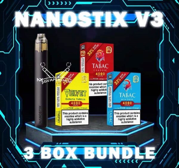 NANOSTIX NX V3 DEVICE BUNDLE 130 - VAPE SINGAPORE SG COD The NANOSTIX NX V3 DEVICE BUNDLE 130 Package include : 1x NANOSTIX NX V3 Device 3x Pod Flavour (4pcs Per Pack) Free Delivery Nanostix Nx v3 featuring load and go NanoPOD (V2), minus the harmful tar and chemicals of cigarettes’ that offers a healthier, more economical alternative to smoking. The device is lightweight and made of stainless-steel casing. Designed without the mess of refill tanks. Simply insert the NanoPOD juice cartridge into the device and you’re ready to vape right away. NanoSTIX device is powered with LED power indicator, micro-USB with 0.35V – 2.25V. There are 6 colors for NanoSTIX NX device: Designed without the mess of refill tanks. Simply insert the NanoPOD Neo juice cartridge into the device and you’re ready to vape right away. NanoSTIX Neo device is powered with LED power indicator, USB Type-C fast charging and now with better air flow. ⚠️NANOSTIX NX (V3) DEVICE COLOR LINE UP⚠️ Army (Green) Tuxedo (Black) Denim (Purple) Titanium (Gold) Brass (Brown) Petra (Rose) ⚠️NANOSTIX V2 POD FLAVOUR LINE UP⚠️ Apple Banana Vanilla Bubblegum Butterscotch Cream Coffee Grape Ice Grapple Guava Hazelnut Coffee Honeydew Jackfruit Kiwi Rockmelon Lemonade Lychee Mango Mix Creamy Red Mix Fruity Blue Orange Popcorn Caramel Strawberry Apple Strawberry Vanilla Tobacco Classic Tobacco Menthol Velvet Butter Cake SG VAPE COD SAME DAY DELIVERY , CASH ON DELIVERY ONLY. TAKE BULK ORDER /MORE ORDER PLS CONTACT ME : SGVAPERSHOP VIEW OUR DAILY NEWS INFORMATION VAPE : TELEGRAM CHANNEL