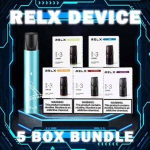RELX DEVICE BUNDLE 120 - SG VAPER SHOP The RELX DEVICE BUNDLE 120 Package include : 1x Device 5x Pod Flavour (3pcs Per Pack) The RELX CLASSIC DEVICE features a 350mAH for long lasting everyday vaping and a massive 2.0ml capacity for its pre-filled nicotine salt e-juice pods that lasts approximately 650 puffs.  pods come in wide range of flavors to choose from currently over 10+ flavors and counting. The RELX CLASSIC DEVICE throat hits of Relx pods are solid with no scratchy feelings. If you are a heavy smoker, you might opt for the 5% nicotine instead of 3%. The RELX Difference RELX combines cutting edge, next generation vaping technology with stylish, minimalist designs to give you products that are more elegant and sophisticated than you can find in any other online vapor store. Vape Singapore Ready Stock on same day delivery , Get it Now! ⚠️RELX CLASSIC DEVICE COLOR LINE UP⚠️ Classic Black Gold Shades Gold Twilight Navy Blue Power Red Purple Ocean Sky Blue Tifanny Blue Space Grey ⚠️RELX CLASSIC POD FLAVOUR LINE UP⚠️ Classic Tobacco 5% Cool Mint 5% Coke Grape Green Bean Honeydew Icy Slush Passion Fruit Peach Oolong Watermelon Strawberry Burst Jasmine Green Tea (Ice) Tie Guan Yin Tea (Ice) Green Grape (Ice) Long Jing Tea (Ice) SG VAPE COD SAME DAY DELIVERY , CASH ON DELIVERY ONLY. TAKE BULK ORDER /MORE ORDER PLS CONTACT ME : SGVAPERSHOP VIEW OUR DAILY NEWS INFORMATION VAPE : TELEGRAM CHANNEL