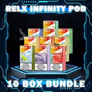 RELX INFINITY POD BUNDLE 210 - SG VAPER SHOP The RELX INFINITY POD BUNDLE 210 Package include : 10x Box Infinity pod Flavour (3pcs Per Pack) Free Delivery RELX Infinity pod come in a wide range of flavors with a massive 2ml capacity for its pre-filled nicotine salt e-juice pods that lasts approximately 650 puffs. Discover out signature Menthol Xtra 5% Nicotine flavor, alongside popular options like Infinity Pod Watermelon Ice, Tangy Grape , Mint Freeze , Jasmine Green Tea, Strawberry Burst, and Oolong Tea. For those craving extra sweetness, you can also enjoy Root Brew or Dark Sparkle flavors. ⚠️RELX INFINITY POD FLAVOUR LINE UP⚠️ Blueberry Splash Crisp Apple Jasmine Green Tea Pink Guava Root Brew Honey Pomelo Fresh Peach Lychee Ice Lemon Zest Honeydew Melon Iced Latte White Coffee Thai Milk Tea Smooth Mango Orange Sparkle Strawberry Burst Dark Sparkle Lime Sparkle Banana Freeze Ludou Ice Lime Ice Taro Scoop Oolong Tea LongJing Tea Iced Black Tea Tangy Grape Watermelon Ice Menthol Xtra Mint Freeze Lemon Mint Rich Tobacco Classic Tobacco Menthol Extra 0mg Watermelon Ice 0mg SG VAPE COD SAME DAY DELIVERY , CASH ON DELIVERY ONLY. TAKE BULK ORDER /MORE ORDER PLS CONTACT ME : SGVAPERSHOP VIEW OUR DAILY NEWS INFORMATION VAPE : TELEGRAM CHANNEL