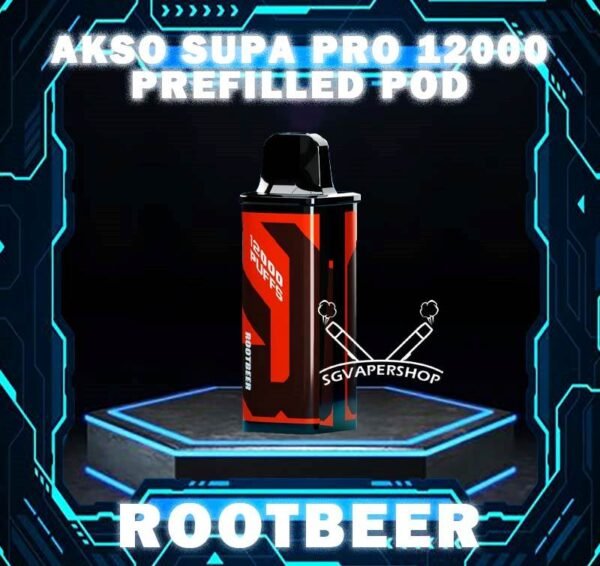 AKSO SUPA PRO 12000 DISPOSABLE POD Discover the pinnacle of vaping technology with the AKSO Supa Pro 12000 close pod systems Disposable . It include 1 cartridge and 1 device, providing everything you need to get started. When the cartridge is finish, simply replace it with a new cartridge, reusing the existing battery to save costs. It enhanced by advanced chip sets, which amplifies your satisfaction through the booster button while prioritizing safety with its child lock feature. Lastly, stay updated and informed with accurate indicators for battery and liquid levels. Your ultimate vaping journey awaits! Specification : Nicotine 50mg (5%) Approx. 12000 Puffs Rechargeable Battery Charging Port: Type-C ⚠️AKSO SUPA PRO 12000 CARTRIDGE POD FLAVOUR LINE UP⚠️ Apple Asam Boi Blackcurrant Yakult Grape Ice Watermelon Mango Lime Minty Gum Nutty Tobacco Peanut Butter Toast Pineapple Mango Pomegranate Plum Guava Rootbeer Triple Mango Strawberry Hami Melon Mango Nata De Coco Strawberry Vanilla Custard Pina Watermelon Strawberry Zesty Grape Watermelon Grape This Product only for cartridge prefilled pod , if want full set can cllect here . SG VAPE COD SAME DAY DELIVERY , CASH ON DELIVERY ONLY. TAKE BULK ORDER /MORE ORDER PLS CONTACT ME : SGVAPERSHOP VIEW OUR DAILY NEWS INFORMATION VAPE : TELEGRAM CHANNEL