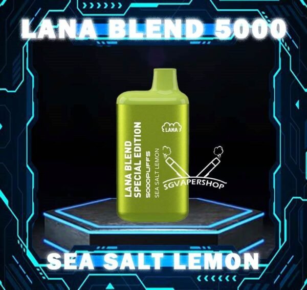LANA BLEND 5000 SPECIAL EDITION DISPOSABLE Lana Blend 5000 Special Edition Disposable Vape  is a compact and stylish disposable vape kit that offers a convenient and satisfying vaping experience, it is perfect for those who prefer a simple yet stylish look. One of the standout features of the Lanabar 5000 is its flavor options. The device offers a range of flavors to choose from, each with its own unique taste profile. The flavors are well-balanced and do not contain any harsh or irritant ingredients, making for a smooth and enjoyable vaping experience. Whether you prefer sweet, fruity, or menthol flavors, the the Lanabar 5000 has something for everyone. Another advantage of the the Lanabar 5k is its size and portability. The device is small and lightweight, making it easy to carry in your pocket or bag. It’s perfect for those who need a discreet and convenient vaping solution, whether you’re at work, home, or on the go. The disposable design also means that you don’t have to worry about replacing parts or cleaning the device, making it a hassle-free option for those who want a simple and straightforward vaping experience. Specifications : Puff : 5000 Puffs Nicotine : 3% Capacity : 13ml Battery : 850mAh Charging : Rechargeable with Type C ⚠️LANA BLEND 5000 DISPOSABLE FLAVOUR LINE UP⚠️ Aloe Yogurt Chrysanthemum Tea Double Mint Grape Apple Ice Grape Bubblegum Grape Honey Ice Lemon Tea Mango Peach Ice Sea Salt Lemon Strawberry Mango Ice Tie Guan Yin Yakult Watermelon Bubblegum Honeydew Watermelon Pomelo White Tea SG VAPE COD SAME DAY DELIVERY , CASH ON DELIVERY ONLY. TAKE BULK ORDER /MORE ORDER PLS CONTACT ME : SGVAPERSHOP VIEW OUR DAILY NEWS INFORMATION VAPE : TELEGRAM CHANNEL