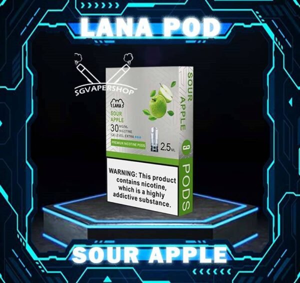 LANA POD FLAVOUR - SG VAPER SHOP Lana replacement pre-filled pod FLAVOUR  from Lanavape used for lana device, or some pod device which mouthpiece size as same as Lana pods.It's made of PCTG and ceramic coil and comes with leakproof design. Besides, It filled with 2.5ml capacity nicotine salt with various fruity flavors, which meet your dairy needs. The transparent pod comes with random LED light color when you inhaling, bring you extra cooling vaping experience. One pod can smoke about 500 to 600 times. After smoking, you can directly discard and replace the next one. Specifications : Nicotine 3% Capacity 2.5ml per pods Package Included : 1 Pack of 3 Pods ⚠️LANA POD COMPATIBLE DEVICE WITH⚠️ DARK RIDER 3S DEVICE DD CUBE DEVICE LANA DEVICE INSTAR DEVICE RELX CLASSIC DEVICE SP2 BLITZ DEVICE SP2 LEGEND DEVICE SP2 M SERIES DEVICE WUUZ DEVICE ZEUZ DEVICE ⚠️LANA POD FLAVOUR LINE UP⚠️ Berry Grapefruit Berry Blast BlueBerry Ice Cantaloupe Iced Coffee Cold Coke Cranberry Juice Popsicle Icy Slush Guava Iced Tea Jasmine Long Jing Juicy Grape Kiwi Iced Lychee Iced Mango Mango Milkshake Mango Passion Fruit Mineral Water Mung Bean Oolong Tea Orange Ice Passion Fruit Sweet Peach Peach Grape Banana Peppermint Pineapple Red Wine Rootbeer Skittles Sour Apple Strawberry Milk Strawberry Watermelon Surfing Lemon Taro Ice Cream Tie Guan Yin Lush Ice (Watermelon) SG VAPE COD SAME DAY DELIVERY , CASH ON DELIVERY ONLY. TAKE BULK ORDER /MORE ORDER PLS CONTACT ME : SGVAPERSHOP VIEW OUR DAILY NEWS INFORMATION VAPE : TELEGRAM CHANNEL