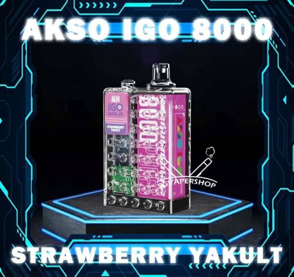AKSO IGO 8000 DISPOSABLE Akso IGO 8000 disposable vape is a high-capacity device designed for an extended vaping experience.Beside, the device comes pre-filled with 15ml of e-liquid, which is available in a range of delicious flavors and nicotine strengths. Akso IGO features an ergonomic design that is comfortable to hold and use. It mouthpiece is designed to enhance the vaping experience, and the device is draw activated, making it easy to use . Akso IGO 8000 puffs disposable is portable, making it easy to carry in a pocket .Its compact design does not compromise on performance, deliver smooth vapor production with every puff. Specification : Nicotine : 50mg (5%) Approx : 8000 puffs Capacity : 15ml Adjustable Airflow Rechargeable Battery 650mAh (Type C Port) ⚠️AKSO IGO 8000 FLAVOUR LINE UP⚠️ Aloe Grape Apple Yakult Blackcurrant Ice Caramel Cookies Caramel Mocha Freezy Cola Guava Honeydew Lychee Rose Mango Ice Mango Peach Mix Berries Nutty Tobacco Passion Fruit Yakult Rootbeer Rootbeer Float Strawberry Cheese Strawberry Ice Cream Strawberry Kiwi Strawberry Yakult Vanilla Milk Watermelon Ice Yakult Coffee Hazelnut Creme Brulee Get Akso Disposable Collection Now . SG VAPE COD SAME DAY DELIVERY , CASH ON DELIVERY ONLY. TAKE BULK ORDER /MORE ORDER PLS CONTACT ME : SGVAPERSHOP VIEW OUR DAILY NEWS INFORMATION VAPE : TELEGRAM CHANNEL