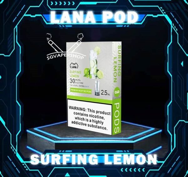 LANA POD FLAVOUR - SG VAPER SHOP Lana replacement pre-filled pod FLAVOUR  from Lanavape used for lana device, or some pod device which mouthpiece size as same as Lana pods.It's made of PCTG and ceramic coil and comes with leakproof design. Besides, It filled with 2.5ml capacity nicotine salt with various fruity flavors, which meet your dairy needs. The transparent pod comes with random LED light color when you inhaling, bring you extra cooling vaping experience. One pod can smoke about 500 to 600 times. After smoking, you can directly discard and replace the next one. Specifications : Nicotine 3% Capacity 2.5ml per pods Package Included : 1 Pack of 3 Pods ⚠️LANA POD COMPATIBLE DEVICE WITH⚠️ DARK RIDER 3S DEVICE DD CUBE DEVICE LANA DEVICE INSTAR DEVICE RELX CLASSIC DEVICE SP2 BLITZ DEVICE SP2 LEGEND DEVICE SP2 M SERIES DEVICE WUUZ DEVICE ZEUZ DEVICE ⚠️LANA POD FLAVOUR LINE UP⚠️ Berry Grapefruit Berry Blast BlueBerry Ice Cantaloupe Iced Coffee Cold Coke Cranberry Juice Popsicle Icy Slush Guava Iced Tea Jasmine Long Jing Juicy Grape Kiwi Iced Lychee Iced Mango Mango Milkshake Mango Passion Fruit Mineral Water Mung Bean Oolong Tea Orange Ice Passion Fruit Sweet Peach Peach Grape Banana Peppermint Pineapple Red Wine Rootbeer Skittles Sour Apple Strawberry Milk Strawberry Watermelon Surfing Lemon Taro Ice Cream Tie Guan Yin Lush Ice (Watermelon) SG VAPE COD SAME DAY DELIVERY , CASH ON DELIVERY ONLY. TAKE BULK ORDER /MORE ORDER PLS CONTACT ME : SGVAPERSHOP VIEW OUR DAILY NEWS INFORMATION VAPE : TELEGRAM CHANNEL