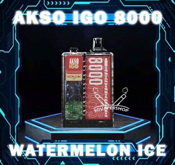 AKSO IGO 8000 DISPOSABLE Akso IGO 8000 disposable vape is a high-capacity device designed for an extended vaping experience.Beside, the device comes pre-filled with 15ml of e-liquid, which is available in a range of delicious flavors and nicotine strengths. Akso IGO features an ergonomic design that is comfortable to hold and use. It mouthpiece is designed to enhance the vaping experience, and the device is draw activated, making it easy to use . Akso IGO 8000 puffs disposable is portable, making it easy to carry in a pocket .Its compact design does not compromise on performance, deliver smooth vapor production with every puff. Specification : Nicotine : 50mg (5%) Approx : 8000 puffs Capacity : 15ml Adjustable Airflow Rechargeable Battery 650mAh (Type C Port) ⚠️AKSO IGO 8000 FLAVOUR LINE UP⚠️ Aloe Grape Apple Yakult Blackcurrant Ice Caramel Cookies Caramel Mocha Freezy Cola Guava Honeydew Lychee Rose Mango Ice Mango Peach Mix Berries Nutty Tobacco Passion Fruit Yakult Rootbeer Rootbeer Float Strawberry Cheese Strawberry Ice Cream Strawberry Kiwi Strawberry Yakult Vanilla Milk Watermelon Ice Yakult Coffee Hazelnut Creme Brulee Get Akso Disposable Collection Now . SG VAPE COD SAME DAY DELIVERY , CASH ON DELIVERY ONLY. TAKE BULK ORDER /MORE ORDER PLS CONTACT ME : SGVAPERSHOP VIEW OUR DAILY NEWS INFORMATION VAPE : TELEGRAM CHANNEL