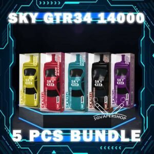 5PCS SKY GTR34 14000 DISPOSABLE BUNDLE - VAPE SINGAPORE SG COD The 5PCS SKY GTR34 14000 DISPOSABLE BUNDLE Package include : 5 x SKY GTR34 14K PUFFS DISPOSABLE 1 x Free Gift Free Delivery The Sky GTR34 14000 Disposable Pod Device possesses 25ml pre-filled e-juice with various flavor to meet your different needs. Powered by 650mAh high voltage battery, Sky R34 Disposable Pod Kit can provide about 14000 puffs. With constant output and consistent taste system , This Vape will bring you real and smooth taste, massive Clouds and solid throat hit. Just get the Sky R34 14000 Vape got the more outstanding and ultimate flavor than other disposable pod kit. ⚠️SKY GTR34 14000 FLAVOUR LINE UP⚠️ Grape Blackcurrant Sour Bubblegum Honeydew Watermelon Double Mango Lemon Cola Gummy Bear Mix Berries Mango Grape Mango Lychee Solero Lime SG VAPE COD SAME DAY DELIVERY , CASH ON DELIVERY ONLY. TAKE BULK ORDER /MORE ORDER PLS CONTACT ME : SGVAPERSHOP VIEW OUR DAILY NEWS INFORMATION VAPE : TELEGRAM CHANNEL