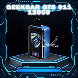 GEEKBAR GTS 911 12000 DISPOSABLE - SG VAPER SHOP SINGAPORE Discover the latest Geekbar Gts 911 12000 disposable vape at our SG vape Center in Singapore. We offer authentic vape products for an unparalleled vaping experience. Specifition :  Puff : 12,000 Puffs Coil : Dual Mesh coil Battery Capacity : Type-C Rechargeable Nicotine Strength : 5% Charging Time : Roughly 10 min - 15 min ⚠️GEEKBAR GTS 911 12000 FLAVOUR LINE UP⚠️ Aloe Honeydew ChocoMocha Grape Honeydew Grape Lychee Mango Berries Mango Pineapple Peanut Butter Strawberry Lime Vanilla Cream Puffs Watermelon Kiwi Guava SG VAPE COD SAME DAY DELIVERY , CASH ON DELIVERY ONLY. TAKE BULK ORDER /MORE ORDER PLS CONTACT ME : SGVAPERSHOP VIEW OUR DAILY NEWS INFORMATION VAPE : TELEGRAM CHANNEL