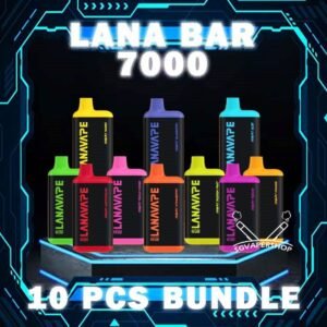 10PCS LANA BAR 7000 BUNDLE - SG VAPER SHOP Package Include: 10PCS X LANA BAR 7000 PUFFS DISPOSABLE Free Gift x1 Lana Bar 7000 Puffs is a compact and stylish disposable vape kit that offers a convenient and satisfying vaping experience, it is perfect for those who prefer a simple yet stylish look. One of the standout features of the Lanabar 7000 is its flavor options. The device offers a range of flavors to choose from, each with its own unique taste profile. The flavors are well-balanced and do not contain any harsh or irritant ingredients, making for a smooth and enjoyable vaping experience. Whether you prefer sweet, fruity, or menthol flavors, This vape has something for everyone. ⚠️LANA BAR 7000 FLAVOUR LINE UP⚠️ Yogurt Grape Yogurt Passion Fruit Yogurt Peach Mango Yogurt Watermelon Yogurt Peach Yogurt Blueberry Yogurt Aloe Yogurt Strawberry Yogurt Mango Yogurt Ribena Yogurt Orange SG VAPE COD SAME DAY DELIVERY , CASH ON DELIVERY ONLY. TAKE BULK ORDER /MORE ORDER PLS CONTACT ME : SGVAPERSHOP VIEW OUR DAILY NEWS INFORMATION VAPE : TELEGRAM CHANNEL