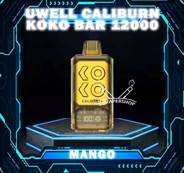 UWELL CALIBURN KOKO BAR 12000 DISPOSABLE - SG VAPER SHOP SINGAPORE The Uwell Caliburn Koko Bar 12000 Puffs Vape Ready stock at Singapore sg shop on sale for same day delivery. The Caliburn BAR 12k puffs is a revolutionary disposable vape that has taken the vaping industry by storm. This powerful and feature-rich device boasts an impressive array of specifications and capabilities, making it an attractive choice for both novice and experienced vapers alike. In this in-depth review, we’ll explore the various aspects of the Caliburn BAR S12000, providing you with all the information you need to make an informed decision about whether this disposable vape is the right fit for your vaping needs. Specifications: Battery Capacity: 800 mAh E-Liquid Capacity: 20 mL Nicotine Strength: 5% (50 mg/mL) Power Modes: Boost Mode (22W) and Regular Mode (16W) Coil: Dual 1.2-ohm coil (UWELL’s patented Flagship Dual Coil atomization system) Puff Count: Up to 12,000 puffs Charging: USB Type-C charging port Airflow: Adjustable airflow control Display: Smart LED screen with multiple animations ⚠️UWELL CALIBURN KOKO BAR 12000 FLAVOUR LINE UP⚠️ Watermelon Watermelon Pineapple Strawberry Vanilla Custard Tobacco Triple Melon Mango Mango Pudding Oat Flakes Plum Guava Lime Lychee Apple Snow Pear SG VAPE COD SAME DAY DELIVERY , CASH ON DELIVERY ONLY. TAKE BULK ORDER /MORE ORDER PLS CONTACT ME : SGVAPERSHOP VIEW OUR DAILY NEWS INFORMATION VAPE : TELEGRAM CHANNEL