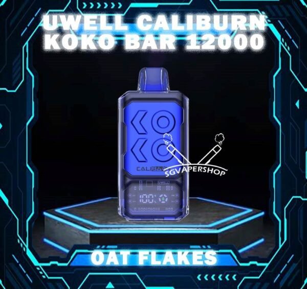 UWELL CALIBURN KOKO BAR 12000 DISPOSABLE - SG VAPER SHOP SINGAPORE The Uwell Caliburn Koko Bar 12000 Puffs Vape Ready stock at Singapore sg shop on sale for same day delivery. The Caliburn BAR 12k puffs is a revolutionary disposable vape that has taken the vaping industry by storm. This powerful and feature-rich device boasts an impressive array of specifications and capabilities, making it an attractive choice for both novice and experienced vapers alike. In this in-depth review, we’ll explore the various aspects of the Caliburn BAR S12000, providing you with all the information you need to make an informed decision about whether this disposable vape is the right fit for your vaping needs. Specifications: Battery Capacity: 800 mAh E-Liquid Capacity: 20 mL Nicotine Strength: 5% (50 mg/mL) Power Modes: Boost Mode (22W) and Regular Mode (16W) Coil: Dual 1.2-ohm coil (UWELL’s patented Flagship Dual Coil atomization system) Puff Count: Up to 12,000 puffs Charging: USB Type-C charging port Airflow: Adjustable airflow control Display: Smart LED screen with multiple animations ⚠️UWELL CALIBURN KOKO BAR 12000 FLAVOUR LINE UP⚠️ Watermelon Watermelon Pineapple Strawberry Vanilla Custard Tobacco Triple Melon Mango Mango Pudding Oat Flakes Plum Guava Lime Lychee Apple Snow Pear SG VAPE COD SAME DAY DELIVERY , CASH ON DELIVERY ONLY. TAKE BULK ORDER /MORE ORDER PLS CONTACT ME : SGVAPERSHOP VIEW OUR DAILY NEWS INFORMATION VAPE : TELEGRAM CHANNEL