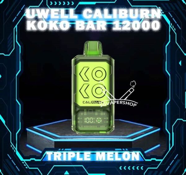 UWELL CALIBURN KOKO BAR 12000 DISPOSABLE - SG VAPER SHOP SINGAPORE The Uwell Caliburn Koko Bar 12000 Puffs Vape Ready stock at Singapore sg shop on sale for same day delivery. The Caliburn BAR 12k puffs is a revolutionary disposable vape that has taken the vaping industry by storm. This powerful and feature-rich device boasts an impressive array of specifications and capabilities, making it an attractive choice for both novice and experienced vapers alike. In this in-depth review, we’ll explore the various aspects of the Caliburn BAR S12000, providing you with all the information you need to make an informed decision about whether this disposable vape is the right fit for your vaping needs. Specifications: Battery Capacity: 800 mAh E-Liquid Capacity: 20 mL Nicotine Strength: 5% (50 mg/mL) Power Modes: Boost Mode (22W) and Regular Mode (16W) Coil: Dual 1.2-ohm coil (UWELL’s patented Flagship Dual Coil atomization system) Puff Count: Up to 12,000 puffs Charging: USB Type-C charging port Airflow: Adjustable airflow control Display: Smart LED screen with multiple animations ⚠️UWELL CALIBURN KOKO BAR 12000 FLAVOUR LINE UP⚠️ Watermelon Watermelon Pineapple Strawberry Vanilla Custard Tobacco Triple Melon Mango Mango Pudding Oat Flakes Plum Guava Lime Lychee Apple Snow Pear SG VAPE COD SAME DAY DELIVERY , CASH ON DELIVERY ONLY. TAKE BULK ORDER /MORE ORDER PLS CONTACT ME : SGVAPERSHOP VIEW OUR DAILY NEWS INFORMATION VAPE : TELEGRAM CHANNEL