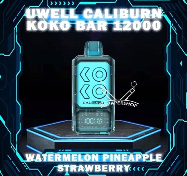 UWELL CALIBURN KOKO BAR 12000 DISPOSABLE - SG VAPER SHOP SINGAPORE The Uwell Caliburn Koko Bar 12000 Puffs Vape Ready stock at Singapore sg shop on sale for same day delivery. The Caliburn BAR 12k puffs is a revolutionary disposable vape that has taken the vaping industry by storm. This powerful and feature-rich device boasts an impressive array of specifications and capabilities, making it an attractive choice for both novice and experienced vapers alike. In this in-depth review, we’ll explore the various aspects of the Caliburn BAR S12000, providing you with all the information you need to make an informed decision about whether this disposable vape is the right fit for your vaping needs. Specifications: Battery Capacity: 800 mAh E-Liquid Capacity: 20 mL Nicotine Strength: 5% (50 mg/mL) Power Modes: Boost Mode (22W) and Regular Mode (16W) Coil: Dual 1.2-ohm coil (UWELL’s patented Flagship Dual Coil atomization system) Puff Count: Up to 12,000 puffs Charging: USB Type-C charging port Airflow: Adjustable airflow control Display: Smart LED screen with multiple animations ⚠️UWELL CALIBURN KOKO BAR 12000 FLAVOUR LINE UP⚠️ Watermelon Watermelon Pineapple Strawberry Vanilla Custard Tobacco Triple Melon Mango Mango Pudding Oat Flakes Plum Guava Lime Lychee Apple Snow Pear SG VAPE COD SAME DAY DELIVERY , CASH ON DELIVERY ONLY. TAKE BULK ORDER /MORE ORDER PLS CONTACT ME : SGVAPERSHOP VIEW OUR DAILY NEWS INFORMATION VAPE : TELEGRAM CHANNEL