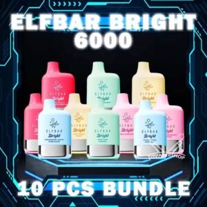 10 X ELFBAR BRIGHT 6000 BUNDLE - SG VAPER SHOP SINGAPORE 10 X ELFBAR BRIGHT 6000 BUNDLE Package include : 10PCS x ELFBAR BRIGHT 6K PUFFS FREE DELIVERY The Elfbar Bright 6000 Puffs Disposable vape ready stock in our sg singapore store online shop for same day delivery. Feel the elf bar bright 6k combination of power and flavor. With QUAQ MESH, every puff unleashes a powerful throat hit bursting with flavor. Fresh Taste, Fresh Vibes! Newest flavor lineup yet. Indulge in rich, satisfying tastes that make every inhale a delight. Try it now ELF BAR BRIGHT ! Note: Battery power shall not be released normally when the ambient temperature is lower than -5℃. We suggest before the activation, this product shall be left in a warm environment for about three days to restore battery discharge capacity. ⚠️ELFBAR BRIGHT 6000 FLAVOUR LIST⚠️ Apple Strawberry Mango Bubblegum Mint Double Peach Mango Watermelon Double Strawberry Ice Cream Double Strawberry Juicy Peach Fanta Lemon Cola Lychee Grape Honeydew Mixed Kiwi Passion Strawberry Grape Bubblegum SG VAPE COD SAME DAY DELIVERY , CASH ON DELIVERY ONLY. TAKE BULK ORDER /MORE ORDER PLS CONTACT ME : SGVAPERSHOP VIEW OUR DAILY NEWS INFORMATION VAPE : TELEGRAM CHANNEL