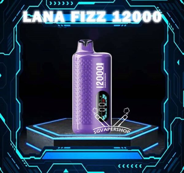 LANA FIZZ 12000 Disposable Vape – Sg Vaper Shop Ready stock in Singapore Elevate your vaping game with the LANA FIZZ 12000 Disposable Vape, now available for same-day delivery in Singapore. Combining adjustable wattage, a refined crystal-clear finish, and over 16 flavour options, this device is built for style, performance, and convenience. Customise Your Vape Experience With adjustable power output from 13W to 16W, you can switch between smooth, mellow draws and bold, intense clouds. Simply press the power button three times to adjust your preferred setting, giving you complete control over every puff. Sophisticated & Ergonomic Design The LANA FIZZ 12000 stands out with its diamond-patterned surface and transparent crystal shell, blending modern aesthetics with a comfortable grip that feels premium in your hand. Long-Lasting Power & Fast Charging Equipped with a 550mAh rechargeable battery and Type-C fast charging, the LANA FIZZ is designed for all-day use, quick top-ups, and reliable performance when you need it most. Specifications : Puff : 12,000 Puffs Nicotine Strength : 30mg / 3% E-liquid Capacity : 20ml Battery : 550mAh Rechargeable Charging Port : Type-C Power Output : Adjustable 13W / 14.5W / 16W Available Flavours : Tie Guan Yin King Sea Salt Lemon Peach Oolong Tea Sprite Lemon Tea Guava Passion Jasmine Green Tea Chrysanthemum Tea Watermelon Ice Green Grape Ice Cold Lychee Iced Cola Solero Lime Extra Mint Freeze Ice Blast Tobacco Sour Bubblegum Double Mango Sky Freeze 💬 Buying More? Bulk Orders Welcome! Message the seller directly via [WhatsApp Us] for faster arrangement. 📲 Don’t Miss Out! Get daily product news and promo updates — [Join Our Telegram Channel].