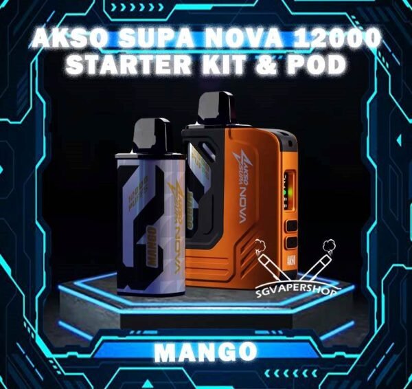 AKSO SUPA NOVA 12000 ( 12k ) DISPOSABLE - SG VAPER SHOP SINGAPORE The AKSO SUPA NOVA 12000 puffs disposable vape is Starter Kit & Prefilled Pod design ,ready stock in our sg singapore store online shop for same day delivery.  Introducing the AKSO Supa Nova 12k closed pod disposable vape, crafted for flexibility and ease of use. It features adjustable wattage ranging from 10W to 20W, allowing users to customize their vaping experience. Safety is paramount with a child lock and a rechargeable battery equipped with anti-overcharge and auto cut-off systems. Monitoring your vape is simple with liquid and battery indicators, ensuring you're always informed. Adjust the airflow to your liking and enjoy up to 12,000 puffs per cartridge. Plus, it's compatible with cartridges from the Akso Supa Pro series, offering compatibility and versatility for vapers. SAFETY : Designed with user safety and convenience in mind. It features a child lock mechanism where activation and deactivation require pressing any button for 3 seconds, preventing accidental operation. The rechargeable battery includes anti-overcharge protection and an auto cut-off system, ensuring prolonged battery lifespan and safe charging practices. CARTRIDGE SYSTEM POD : Offering an impressive 12k puff capacity per cartridge. It is compatible with cartridges from the Akso Supa Pro series, providing versatility and convenience. With over 40 flavors to choose from, users can explore a wide range of options to suit their preferences and tastes. Specifications : Puff: 12000 Puffs Nicotine Strength: 5% Adjustable wattage : 10W to 20W Liquid and battery indicator Charging Port: 650 mAh Rechargeable Type-C ⚠️AKSO SUPA NOVA 12000 FLAVOUR LINE UP⚠️ Blackcurrant Butter Mint Candy Chocolate Mint Honeydew Mango Oat Crunch Sirap Bandung Strawberry Banana Custard Strawberry Mango Strawberry Yam Cheese Vanilla Tobacco Apple Custard Milk Caramel Passion Soursop Mango Cranberry Grape Watermelon Gummy Mango Passion Grape SG VAPE COD SAME DAY DELIVERY , CASH ON DELIVERY ONLY. TAKE BULK ORDER /MORE ORDER PLS CONTACT ME : SGVAPERSHOP VIEW OUR DAILY NEWS INFORMATION VAPE : TELEGRAM CHANNEL