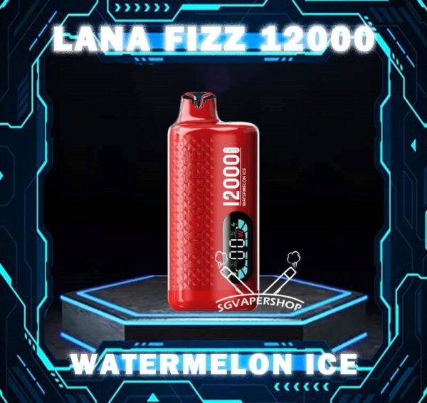 LANA FIZZ 12000 DISPOSABLE - SG VAPER SHOP SINGAPORE The Lana Fizz 12000 puffs disposable vape ready stock in our sg singapore store online shop for same day delivery. This new vape is Big & Luxe puffs : Endless Pleasure. Lana Fizz 12k puffs support 3 Presses to control over your vaping journey adjustable power. From 13w to 16w, find your sweet spot and enjoy the perfect hie every time! Armed with a 550mAh and rapid-charging USB-C technology, Just grab and go for your parties! The vape design Quiet Luxury! Crafted with a timeless color palettle and adorned, with diamond patterns, LANA FIZZ features a crystal-clear, Plastic surface that exudes elegance and style. Start your day with a burst of Colombian coffee flavour, Then savor the refreshing layers of our multilayered. Blends to keep you feeling fresh throughout the day with LANA FIZZ 12K PUFFS! Specifications : Puff: 12000 Puffs Nicotine Strength: 30mg / 3% E-Liquid: 20ML Battery Capacity: 550mAh Charging Port: Rechargeable Type-C ⚠️LANA FIZZ 12000 FLAVOUR LINE UP⚠️ Chrysanthemum Tea Cold Lychee Green Grape Ice Guava Passion Iced Cola Jasmine Green Tea Peach Oolong Tea Sea Salt Lemon Solero Lime Sprite Lemon Tea Tie Guan Yin King Watermelon Ice SG VAPE COD SAME DAY DELIVERY , CASH ON DELIVERY ONLY. TAKE BULK ORDER /MORE ORDER PLS CONTACT ME : SGVAPERSHOP VIEW OUR DAILY NEWS INFORMATION VAPE : TELEGRAM CHANNEL