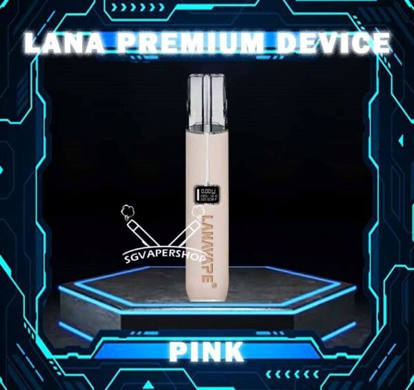 LANA PREMIUM DEVICE - SG VAPER SHOP SINGAPORE Lana Premium Device now offers unque design, Exuding Luxury - The Leather-Clad exterior creates a stylish and sophisticated Vaping Experience. The Smart LED accurately displays the battery remains and liquid levels, keep your premium device running at the best conditions! The Lana Device Kit Sleek and sophisticated, the Premium Device boasts a stunning design that seamlessly blends luxe aesthetics with cutting-edge technology. Its intuitive control panel features a crystal-clear digital screen, granting you visual over wattage, temperature, and puff count. Specifications : Battery capacity: 380mAh Power support : 3.7V Charging Port: Rechargeable Battery ⚠️LANA PREMIUM DEVICE COMPATIBLE WITH⚠️ LANA POD SP2 POD R-ONE POD RELX CLASSIC POD ⚠️LANA PREMIUM DEVICE COLOR LINE UP⚠️ Pink Purple Vivid Red Green Bright Yellow Black Rose Red Grey Fluorescent Green Blue SG VAPE COD SAME DAY DELIVERY , CASH ON DELIVERY ONLY. TAKE BULK ORDER /MORE ORDER PLS CONTACT ME : SGVAPEPOWER VIEW OUR DAILY NEWS INFORMATION VAPE : TELEGRAM CHANNEL