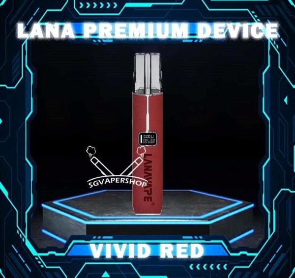 LANA PREMIUM DEVICE - SG VAPER SHOP SINGAPORE Lana Premium Device now offers unque design, Exuding Luxury - The Leather-Clad exterior creates a stylish and sophisticated Vaping Experience. The Smart LED accurately displays the battery remains and liquid levels, keep your premium device running at the best conditions! The Lana Device Kit Sleek and sophisticated, the Premium Device boasts a stunning design that seamlessly blends luxe aesthetics with cutting-edge technology. Its intuitive control panel features a crystal-clear digital screen, granting you visual over wattage, temperature, and puff count. Specifications : Battery capacity: 380mAh Power support : 3.7V Charging Port: Rechargeable Battery ⚠️LANA PREMIUM DEVICE COMPATIBLE WITH⚠️ LANA POD SP2 POD R-ONE POD RELX CLASSIC POD ⚠️LANA PREMIUM DEVICE COLOR LINE UP⚠️ Pink Purple Vivid Red Green Bright Yellow Black Rose Red Grey Fluorescent Green Blue SG VAPE COD SAME DAY DELIVERY , CASH ON DELIVERY ONLY. TAKE BULK ORDER /MORE ORDER PLS CONTACT ME : SGVAPEPOWER VIEW OUR DAILY NEWS INFORMATION VAPE : TELEGRAM CHANNEL