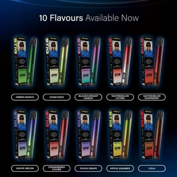 VAPETAPE STIQ 3000 DISPOSABLE - SG VAPER SHOP SINGAPORE The Vapetape Stiq 3000 Puffs Disposable the new series from ASDF worldwide. It design with pen style,easy to bring in anytime. Come with 10 tasty flavour. Order now with Us get it same day singapore cash on delivery! Specifications : Puff : 3000 Puffs Volume : 3Ml Nicotine Strength : 3% Capacity : 500mAh Coil : Mesh Coil0 ⚠️VAPETAPE STIQ 3000 FLAVOUR LINE UP⚠️ Watermelon Raspberry Grape Melon Strawberry Lychee Peach Grape Cola Apple Asam Boi Honeydew Blackcurrant Mango Watermelon Lychee Green Mango SG VAPE COD SAME DAY DELIVERY , CASH ON DELIVERY ONLY. TAKE BULK ORDER /MORE ORDER PLS CONTACT ME : SGVAPERSHOP VIEW OUR DAILY NEWS INFORMATION VAPE : TELEGRAM CHANNEL