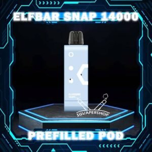 ELFBAR SNAP 14000 PREFILLED CARTRIDGE POD - SG VAPER SHOP SINGAPORE Introducing the ElfBar Snap 14000 Puffs Disposable is a Battery Device and Cartridge Prefilled Pod design, a revolutionary disposable vaping device designed to deliver an unparalleled vaping experience. With an impressive array of flavors and a massive puff count, this kit is perfect for those seeking convenience, variety, and long-lasting performance. The ELFBAR SNAP 14000 Prefilled cartridge pod only compatible with ELFBAR S1 Device , Get it now and same day delivery! Package Include : 1PCS X ELF BAR SNAP Prefilled Pod Specification: Disposable Pod Battery Capacity: 200 mAh Charging Device Battery Capacity: 820 mAh Puff: Up to 14000 Puffs Charging Port: Type-C ⚠️ELFBAR SNAP 14000 PREFILLED POD FLAVOUR LINE UP⚠️ Lychee Coffee Hazelnut Strawberry Ice Cream Energy Ice Kiwi Guava Grape Longjing Tea Tie Guan Yin Lychee Juicy Peach Peach Lychee Blackcurrant Grape Kiwi Passion Fruit Guava SG VAPE COD SAME DAY DELIVERY , CASH ON DELIVERY ONLY. TAKE BULK ORDER /MORE ORDER PLS CONTACT ME : SGVAPERSHOP VIEW OUR DAILY NEWS INFORMATION VAPE : TELEGRAM CHANNEL