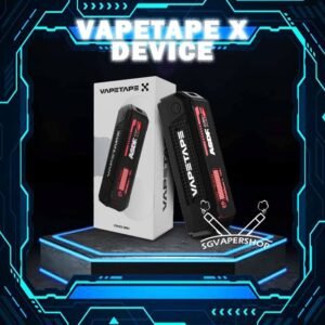VAPETAPE X DEVICE - SG VAPER SHOP SINGAPORE The VAPETAPE X Device Compatible with UNPLUG & OFFGRID Pod. features a larger TFT LCD interactive screen for real-time monitoring of wattage, mode, and battery levels. Switch between three distinct modes with three clicks, enable or disable child lock with five clicks for added safety, and select from 13W, 19W, or 25W wattage control. Equipped with a 1000mAh upgraded battery and clear battery indicator, VAPETAPE – X delivers a safer, longer-lasting, and highly personalized vaping experience. Please Noted: The original package device only battery,NO WITH FLAVOUR. Compatible with UNPLUG & OFFGRID Pod. Purchases Vapetape Unplug pod / Offgrid Pod HERE. Specifications : Bigger Interactive Display Screen Wattage Control 3 Mode Selection Control Battery Capacity : 1000 mAh Child Lock Protection SG VAPE COD SAME DAY DELIVERY , CASH ON DELIVERY ONLY. TAKE BULK ORDER /MORE ORDER PLS CONTACT ME : SGVAPERSHOP VIEW OUR DAILY NEWS INFORMATION VAPE : TELEGRAM CHANNEL