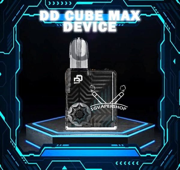 DD CUBE MAX DEVICE - Ready Stock In Singapore COD The DD Cube Max Device from the Dark Rider Series isn’t just another vape — it’s a multi-functional powerhouse that blends vaping performance with smart features. Compatible with both 1st-gen and 4th-gen pods (including RELX Classic, RELX Infinity, Lana, SP2, and R-ONE), it’s designed for vapers who demand flexibility, style, and tech in one device. 🔥 Why Singapore Vapers Love the DD Cube Max 1️⃣ One Device, Two Pod Generations No more swapping between multiple devices. The DD Cube Max is uniquely engineered to work with both older and newer pod types, giving you the freedom to switch flavors and brands effortlessly. 2️⃣ Adjustable Power Settings Fine-tune your experience with 7.5W low mode for smooth, mellow draws or 10W high mode for denser vapor and bolder flavor hits. 3️⃣ Smart Features Built-In Bluetooth connectivity for music playback and hands-free calls Mini games to keep you entertained between puffs RGB LED lighting for a vibrant vibe or discreet mode when you want privacy 4️⃣ Fast Charging + All-Day Power An 850mAh battery keeps you going for hours, and the USB-C fast charge brings it from 0% to full in just 40 minutes — perfect for busy Singapore lifestyles. Specifications : Battery : 850mAh, full charge in ~40 min Charging : Type-C USB fast charging Airflow : Adjustable Power Output : 7.5W (low) / 10W (high) Lighting : 8-chip RGB LED, strobe mode ON/OFF Package Includes: 1 × DD Cube Max Device 1 × 1st-gen pod adapter 1 × 4th-gen pod adapter 1 × Type-C fast charging cable Compatible Pod Types : RELX Classic, RELX Infinity, Lana, SP2, R-ONE Available Colours : Black: Sleek, minimal, and timeless Clear: Transparent design showcasing the internal tech SG VAPE COD SAME DAY DELIVERY , CASH ON DELIVERY ONLY. 💬 Buying More? Bulk Orders Welcome! Message the seller directly via [Text SG VAPE RSHOP - WhatsApp] for faster arrangement. 📲 Don’t Miss Out! Get daily product news and promo updates — [Join Our Telegram Channel].